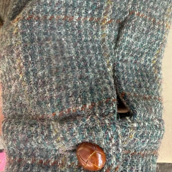 Vintage size 10 Ralph Lauren Women's Gray Tweed wool Jacket